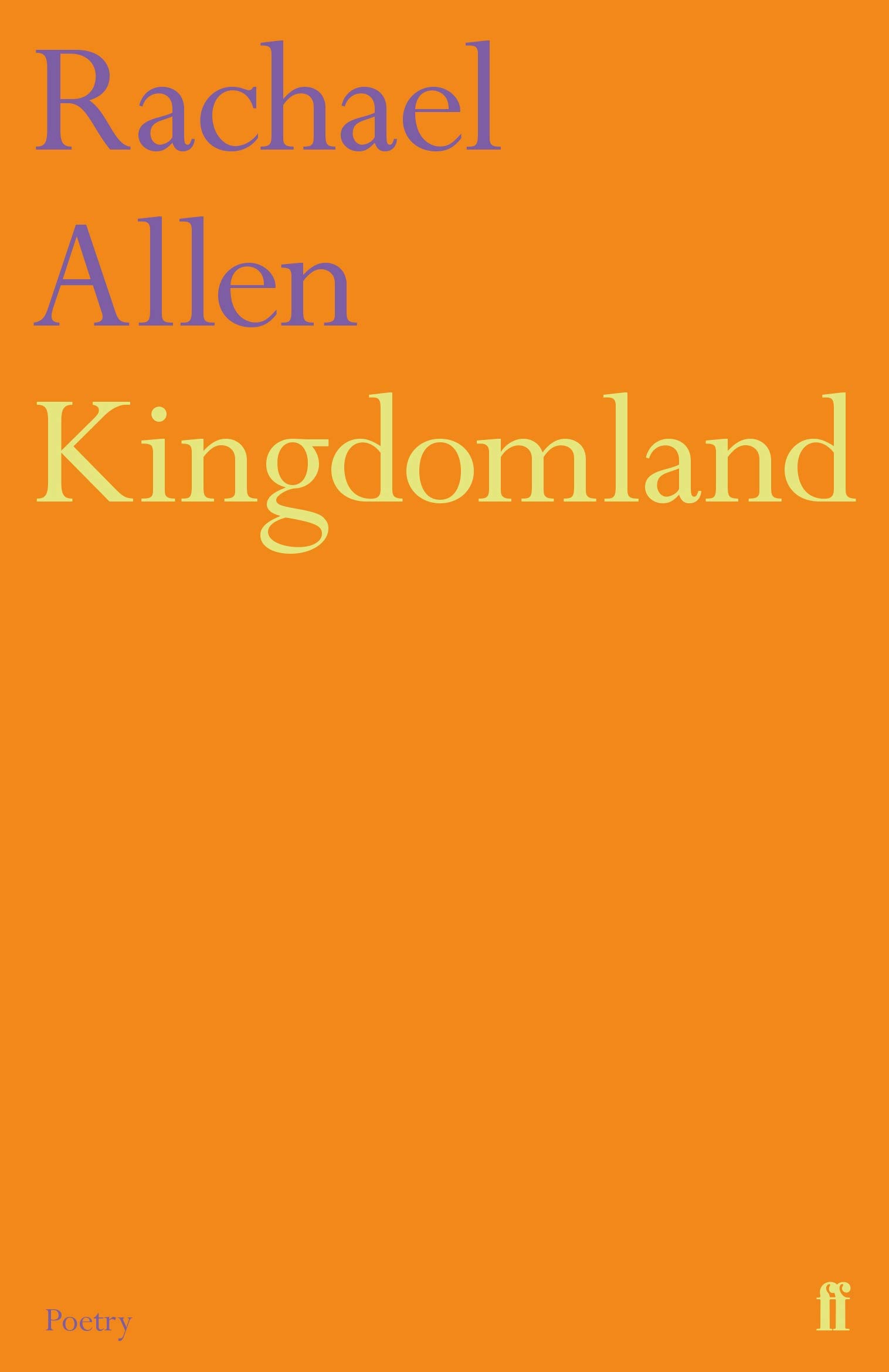 Kingdomland by Rachael Allen (Paperback Book)