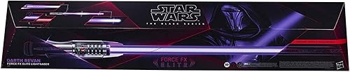 STAR WARS The Black Series Darth Revan Force FX Elite Sable láser con LED avanzados y efectos de sonido, artículo coleccionable para adultos