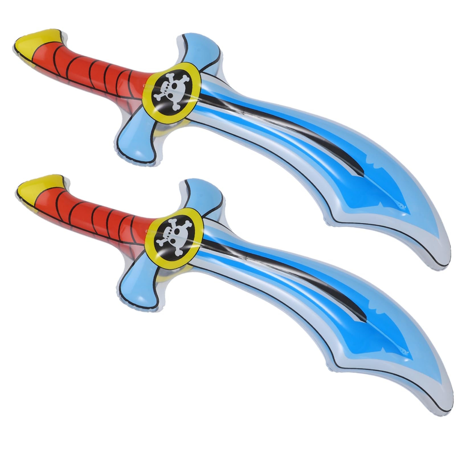 Amazon.co.jp: 2個 膨脹可能な海賊ナイフバルーン 海賊の剣のおもちゃ