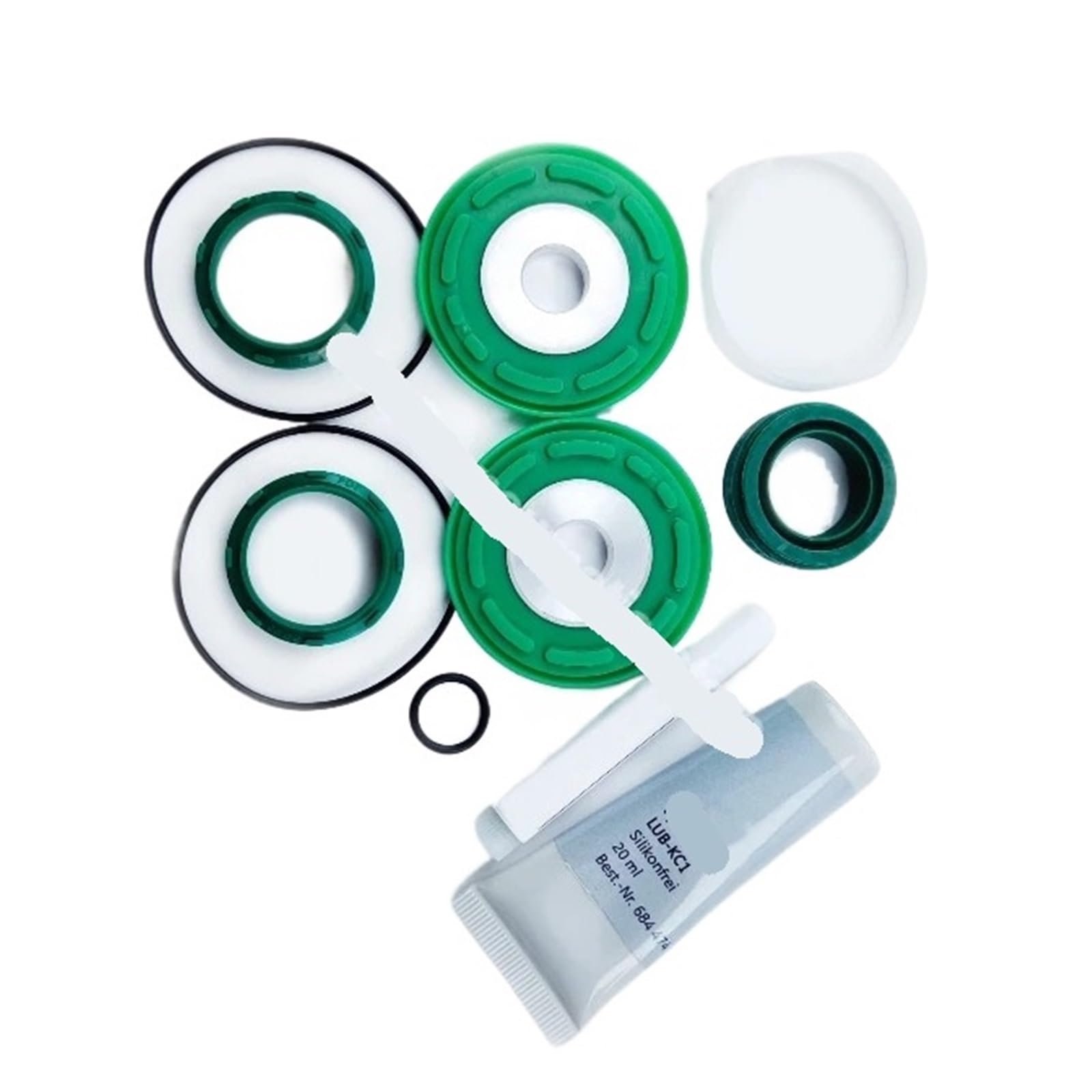 1 pz Kit di Riparazione Guarnizione Cilindro ADN-12 ADN-16 ADN-20 ADN-25 ADN-32 ADN-40 ADN-50 ADN-63 ADN-80 ADN-100 ADN-125(ADN-16)
