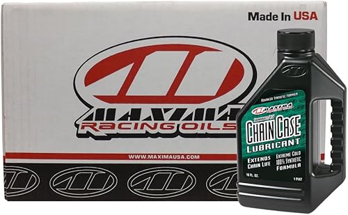 Miniatura 4 de Maxima Racing Oils 45916-2PK - Estuche de cadena para ATVmoto de nieve, lubricante sintético, botella de 16 onzas, paquete de 2