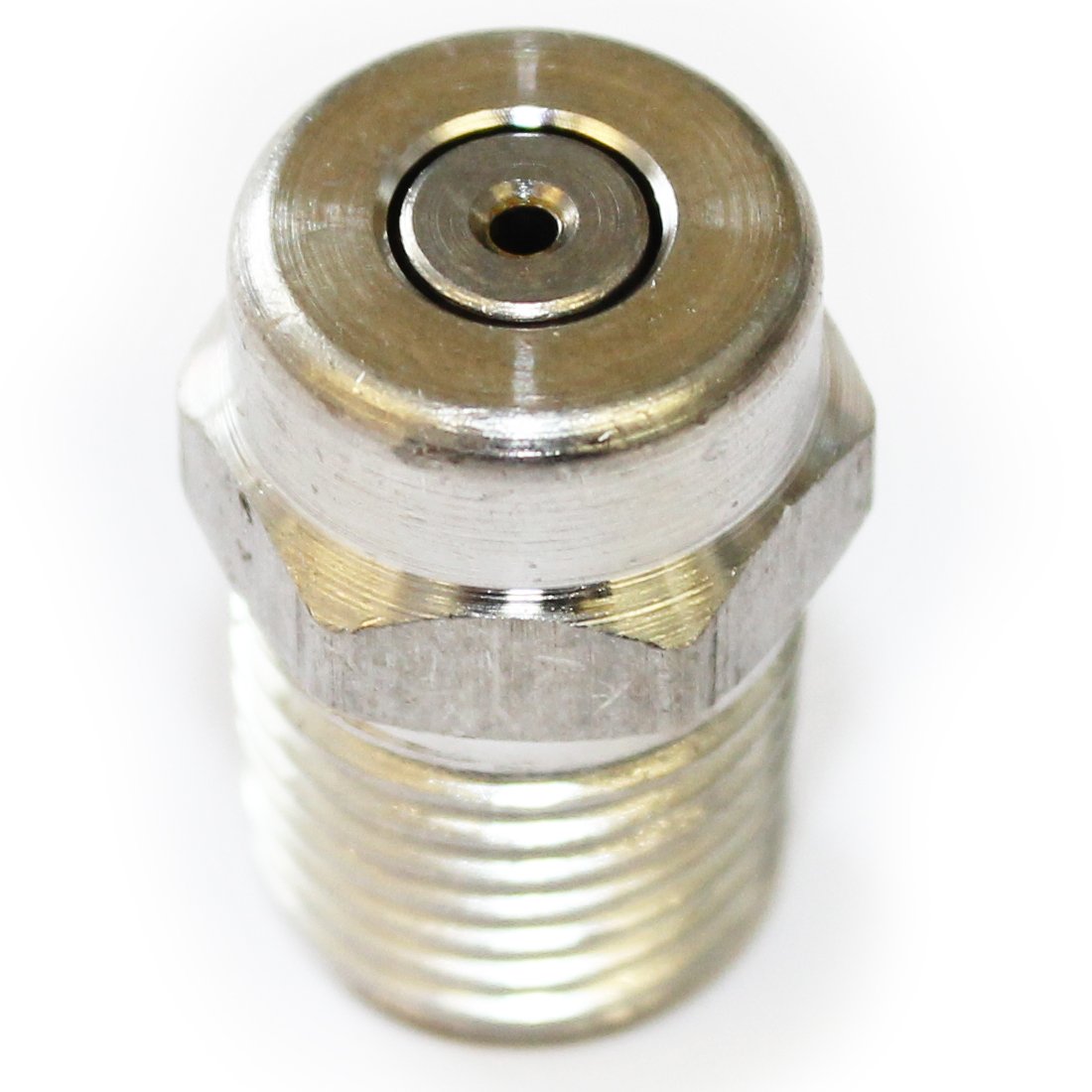 Equip2clean High Pressure Washer Spray Nozzle Tip | 1/4" BSP Male | Stainless Steel | 40° Needle Jet | Max 6000 PSI / 400 Bar | Compatible for Pressure Washers with 1/4" BSP Female Lances | Size 050