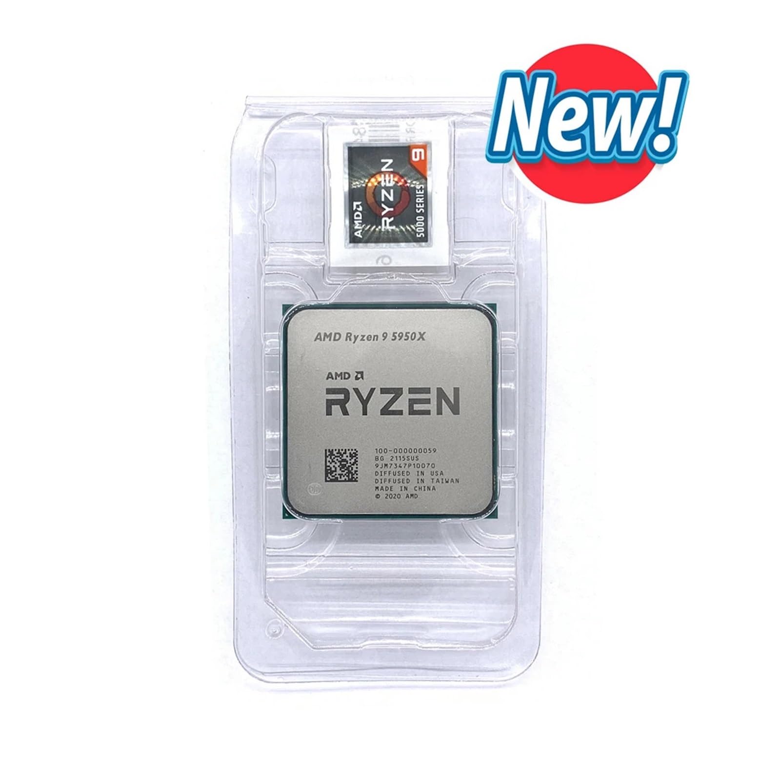 Amazon.com: FidemM AMD Ryzen 9 5950X R9 5950X 3.4GHz 16-Core
