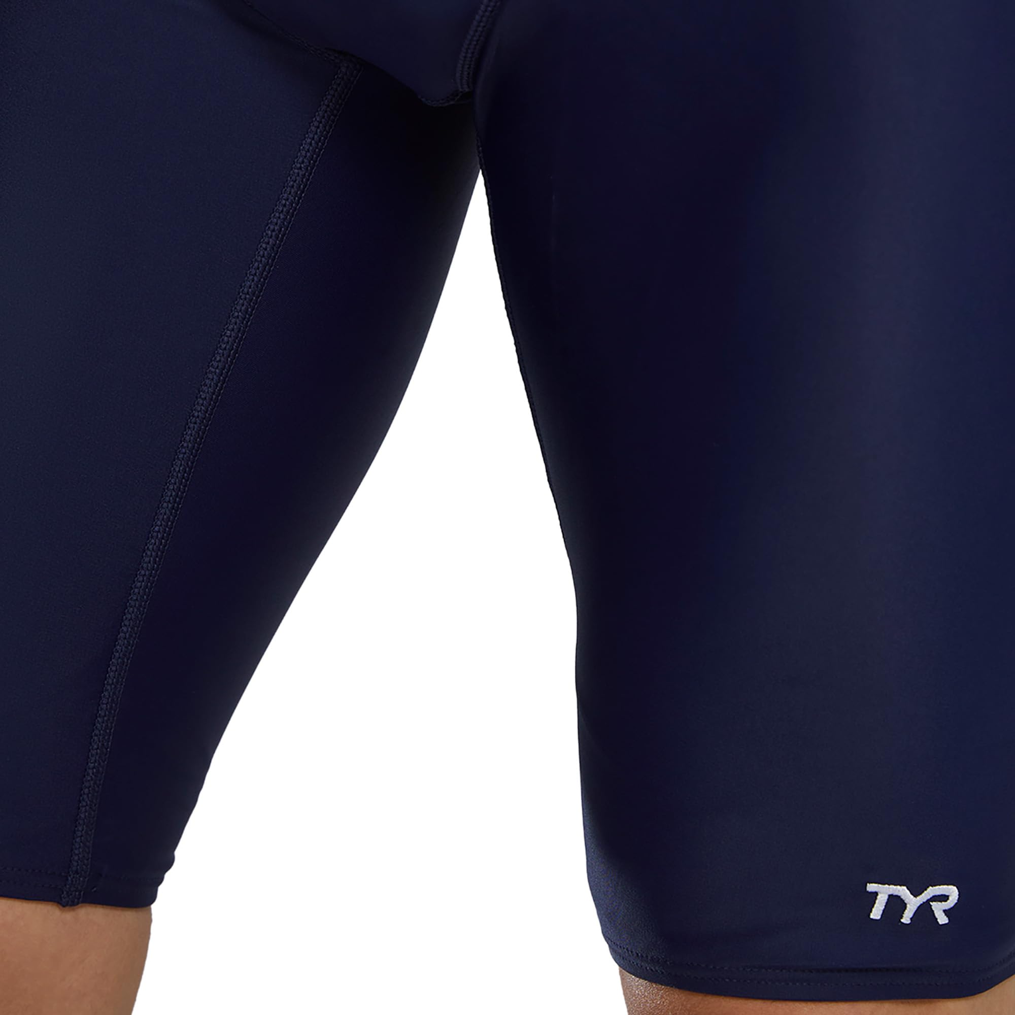 TYR TYReco Jammer - Costume da Bagno a Compressione Resistente al Cloro da Uomo, per Corsa, Nuoto e Fitness