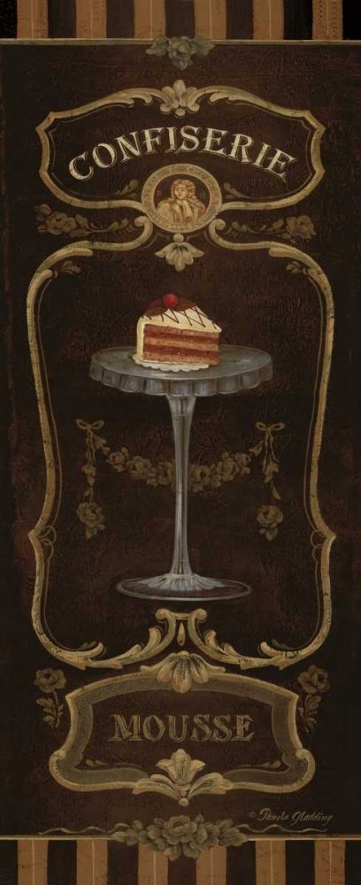 Feeling at home Toile encadrée avec boîte américaine - Souris - Gladding-Pamela-Food-Art - Impression sur cadre en bois - Vertique - 106 x 43 cm