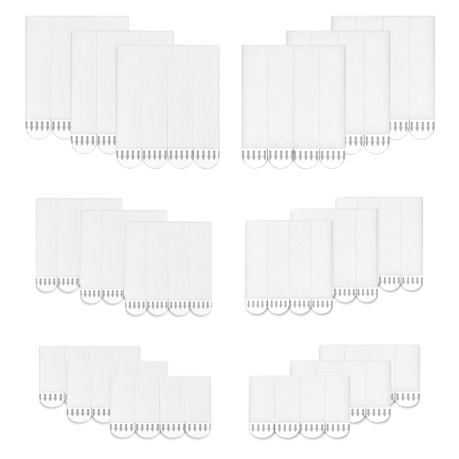 72 Tiras Colgar Cuadros Sin Agujeros, Cuelga Cuadros Sin Clavos, Tiras Adhesivas Para Colgar Cuadros Para Marcos Y Adornos Navideños [36 Pares]