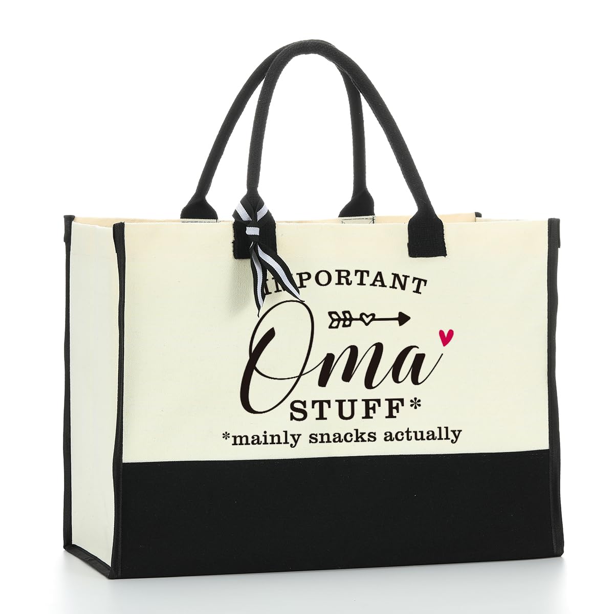 'Oma' Canvas Tote Bag - Large Reusable Shopping Beach Bag, Gift For Grandma, Mother's Day, Birthday