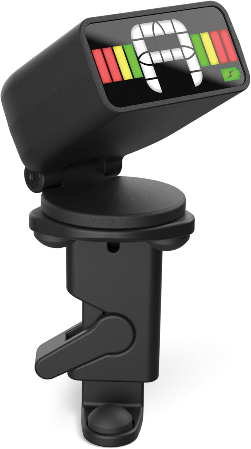 D'Addario ダダリオ 充電式ヘッドストックチューナー バイオリン用 クロマチックタイプ フルカラーディスプレイ Mi