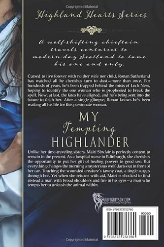My Tempting Highlander - A Scottish Historical Time Travel Romance (Highland Hearts - Book 3)