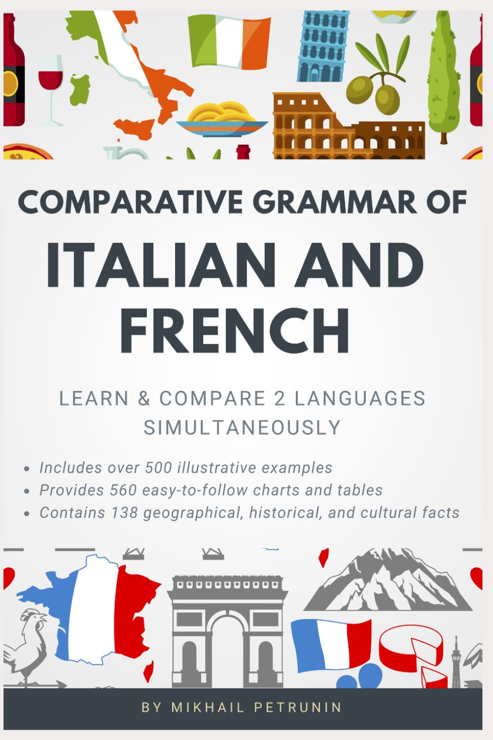 Comparative Grammar of Italian and French: Learn & Compare 2 Languages Simultaneously