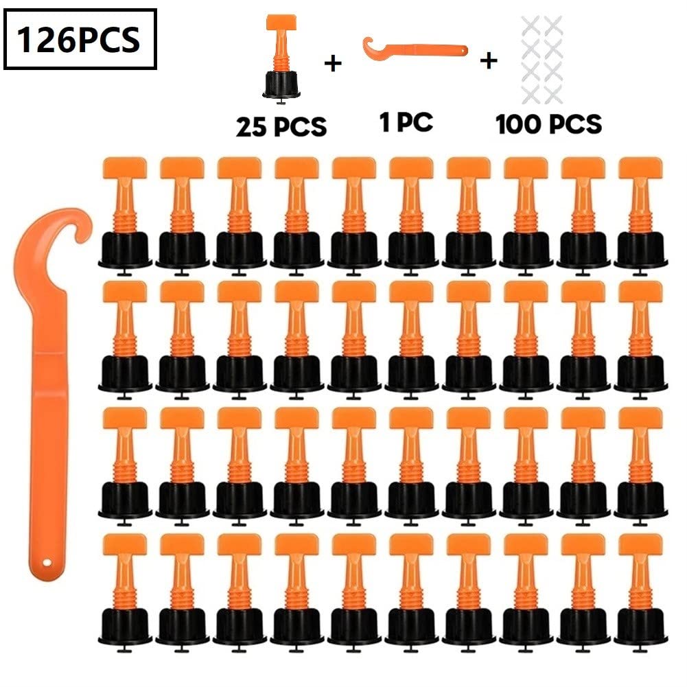 Kit Livellatore Piastrelle - 25 Distanziatori Livellatori + 100 Distanziatori Con Chiave - Riutilizzabili - Foto 10