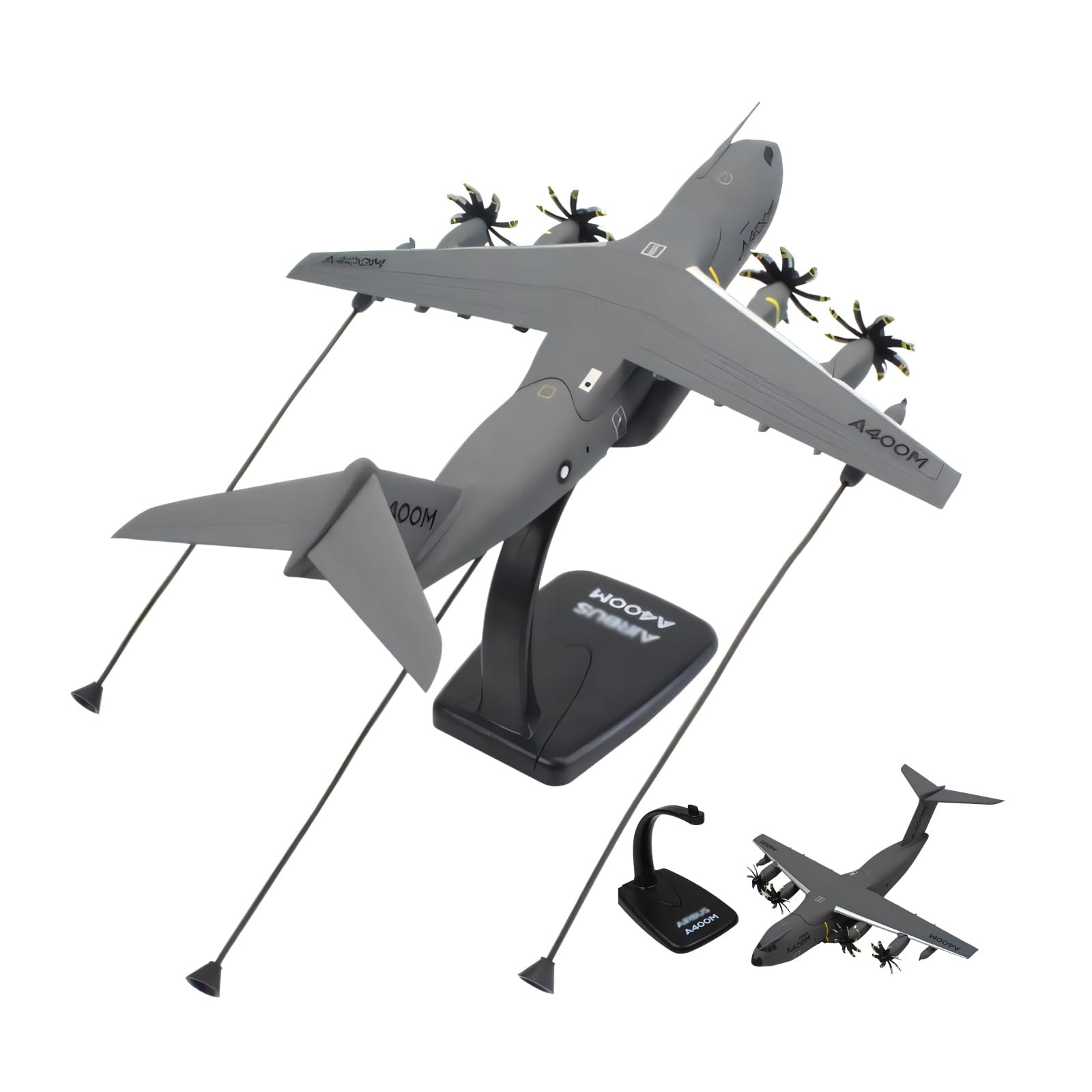 Modello lega metallo un aereo trasporto A400M scala 1/200, modello aereo trasporto militare autentico, modello aereo collezione, aereo pressofuso for collezionisti, appassionati
