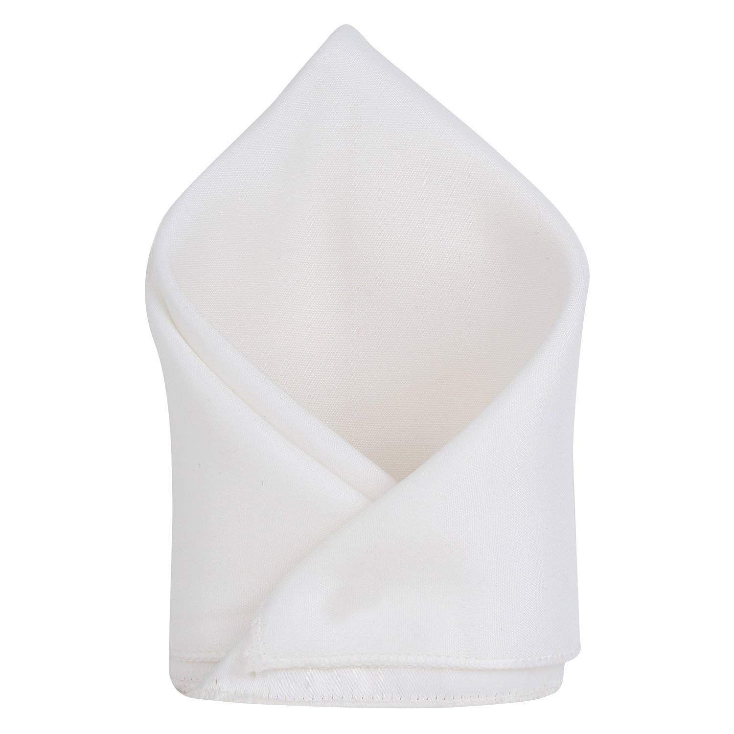 style along Satin Plain and Solid Pocket Square (White,Free Size)-picture-44