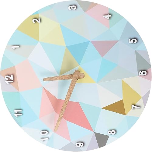 Miniatura 3 de Garneck 4pcs Clock Wall Clock Home Decor Household Decor 3D Wall Clock Interior Decor Hanging Wall Clock Round time Clock Clocks for Bedroom Kitchen