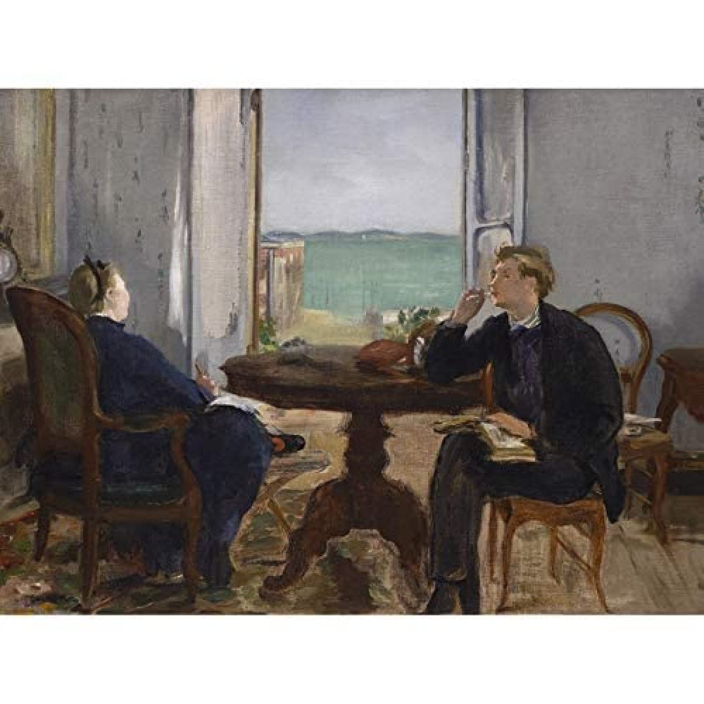 Artery8 Edouard Manet Interior At Arcachon 1871 Painting Unframed Wall Art Print Poster Home Decor Premium