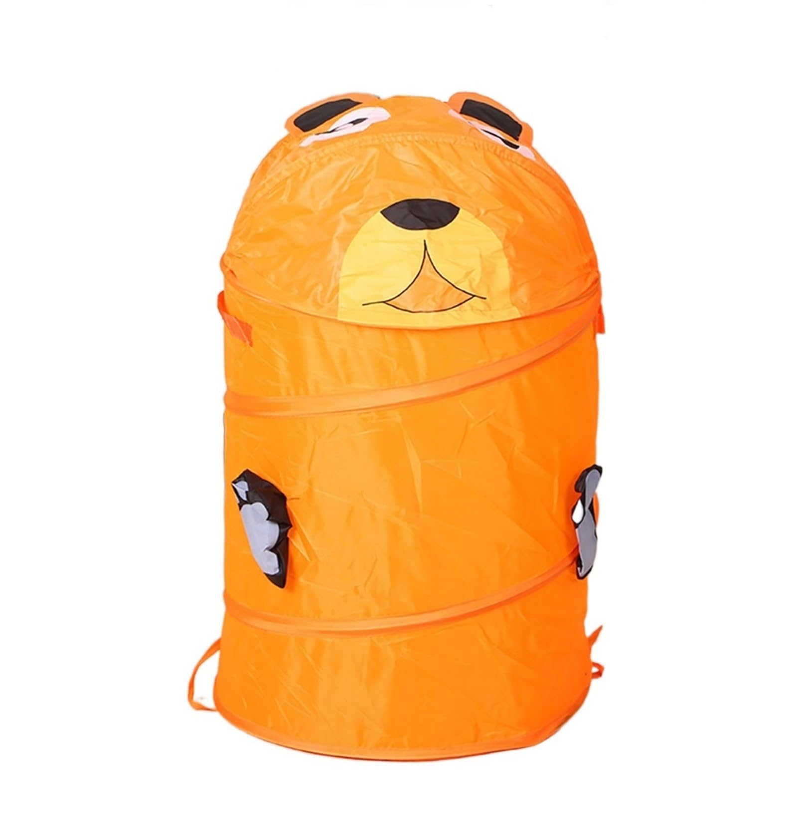 Secchio Pieghevole Pop-up A Tema Animale – In Tessuto Oxford 38x45 Cm, Per Spazzatura O Giocattoli, Con Design Coniglio, Auto O Campeggio