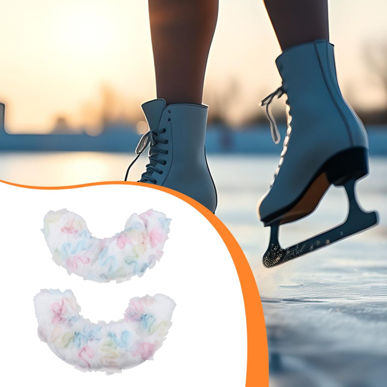 rockible Housses de Patins à Glace, Protège-Patins, Accessoires, Fournitures de Patinage, éponges pour Patins de Hockey