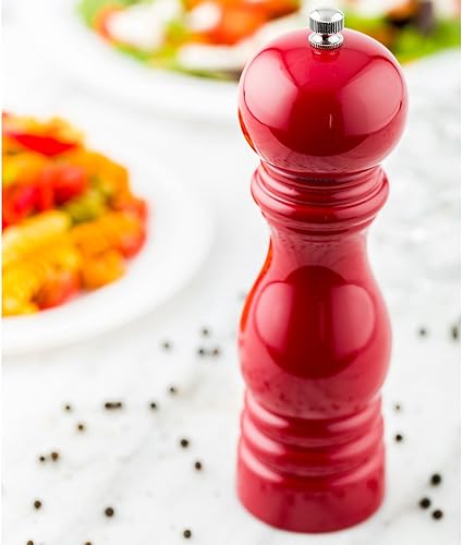 Miniatura 10 de Restaurantware Molinillo de pimienta francés clásico de 6 pulgadas perfecto para restaurantes, cafeterías y eventos con catering, molinillo de