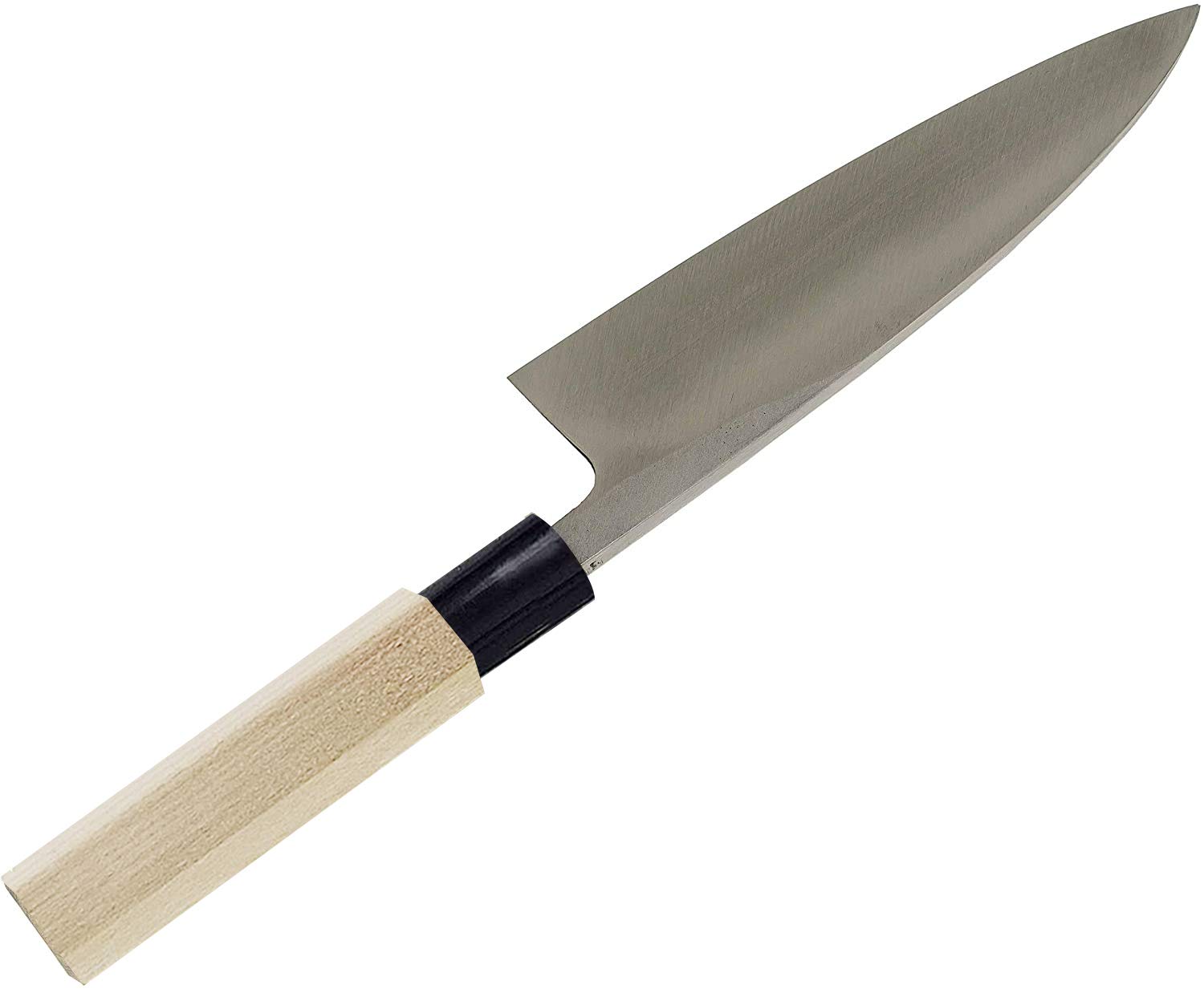 Amazon｜堺刀司 出刃包丁 シルバー 210mm 正重 出刃 A-10016｜重箱