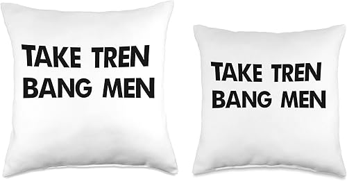 Miniatura 3 de Take Tren Bang Men - Almohada estética con diseño de culturismo, 18 x 18 pulgadas, multicolor