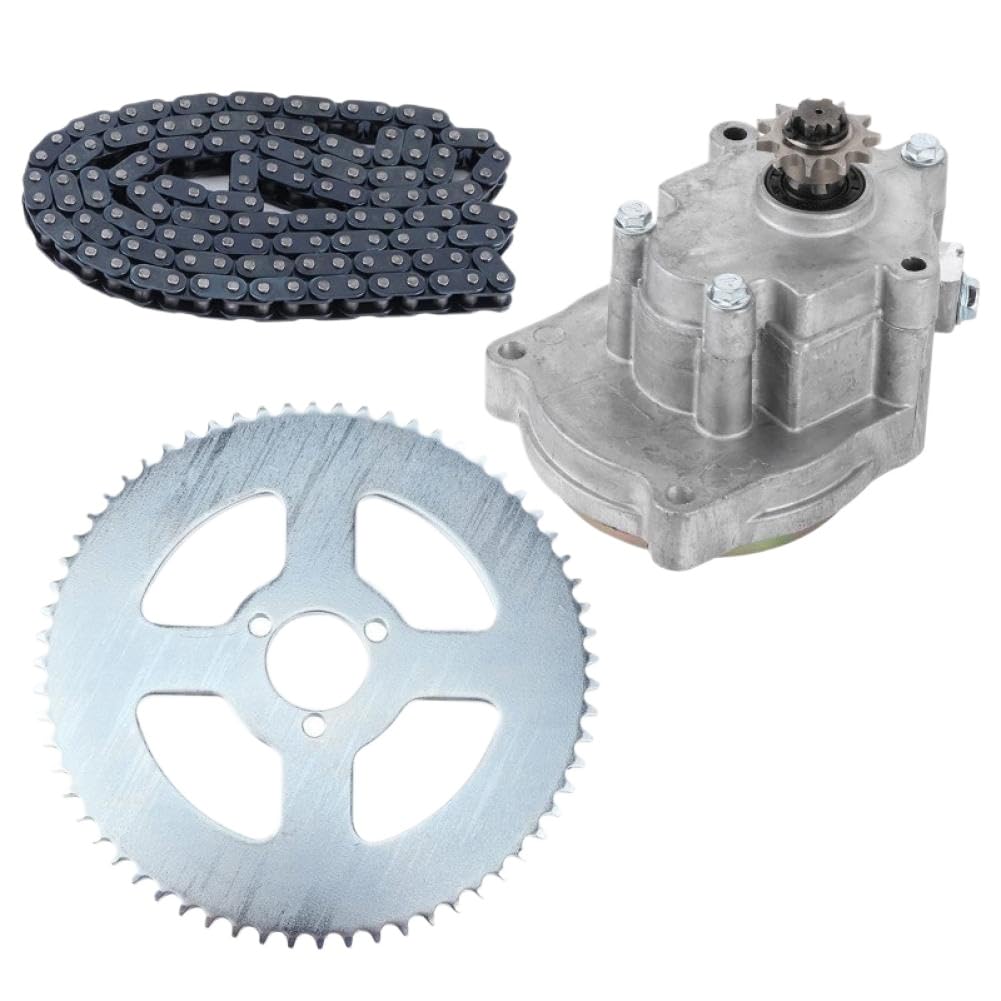 Kit Pignone e Catena T8F per Cambio Compatibile con Moto Kart 43Cc 49Cc