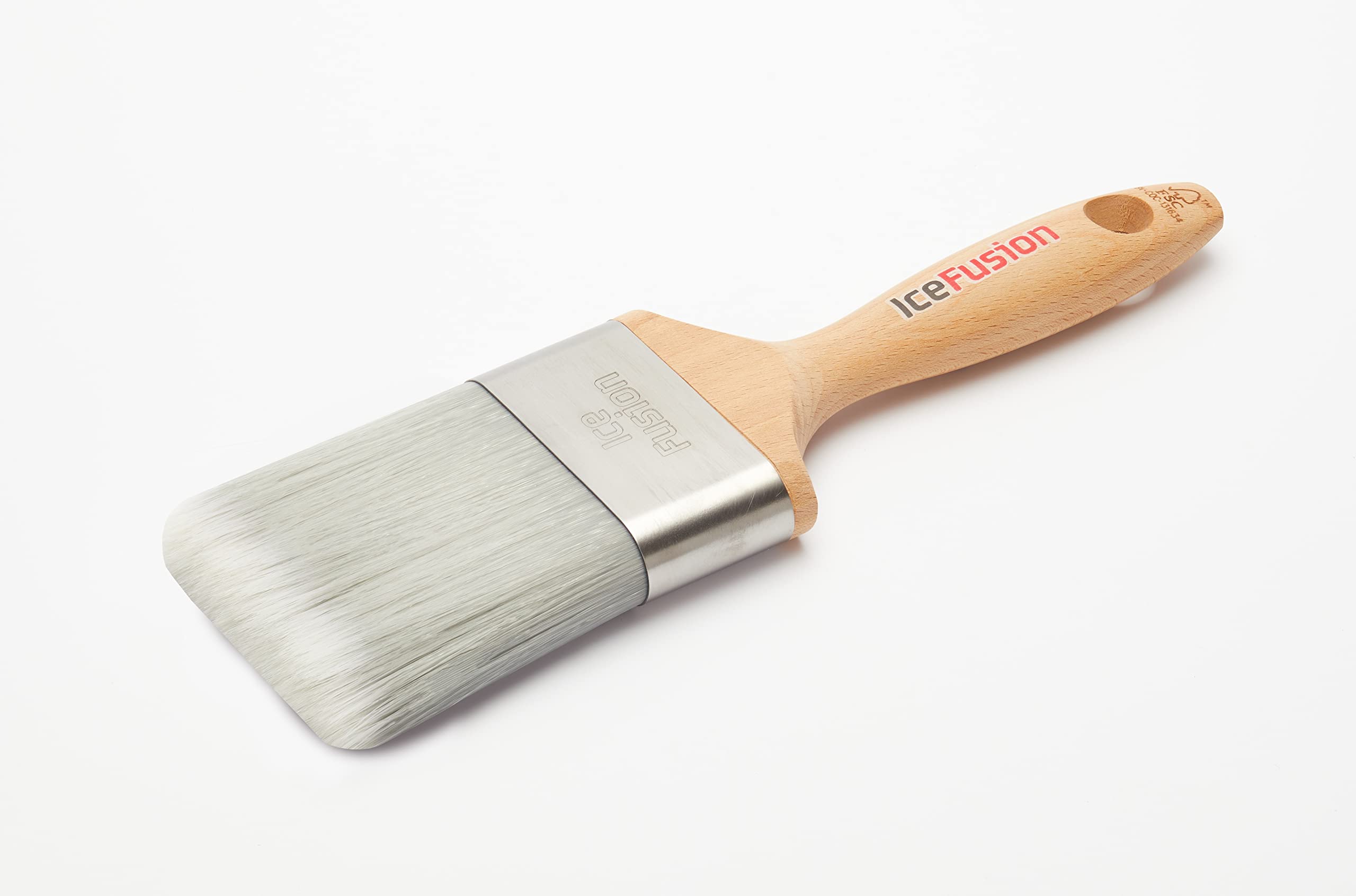 ProDec Advance Juego de brochas sintéticas Profesionales Ice Fusion de 3 Piezas para Pintar con Pinturas de emulsión, Brillantes y satinadas en Paredes, techos, Madera y Metal