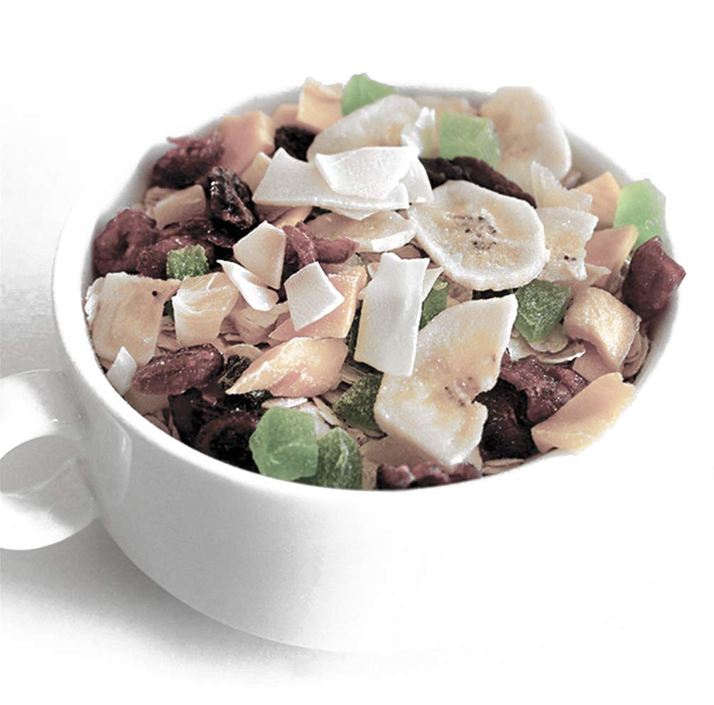 Amazon Com Ouyang Hengzhi Instant Mixed Fruit Oatmeal Shui Guo Yan Mai Pian 混合水果燕麦片 500g 17 6oz