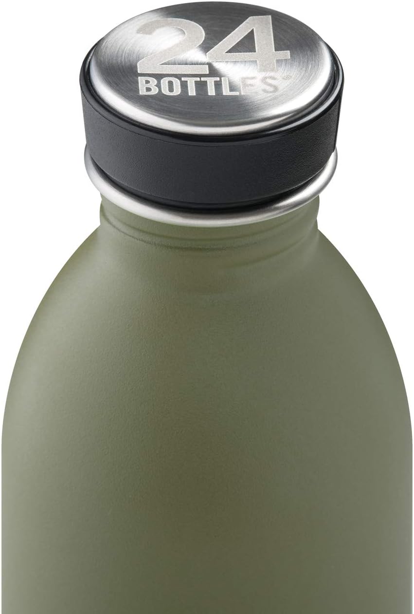24BOTTLES Urban drinking bottle 500 ml Daily usage Black,Olive Stainless steel