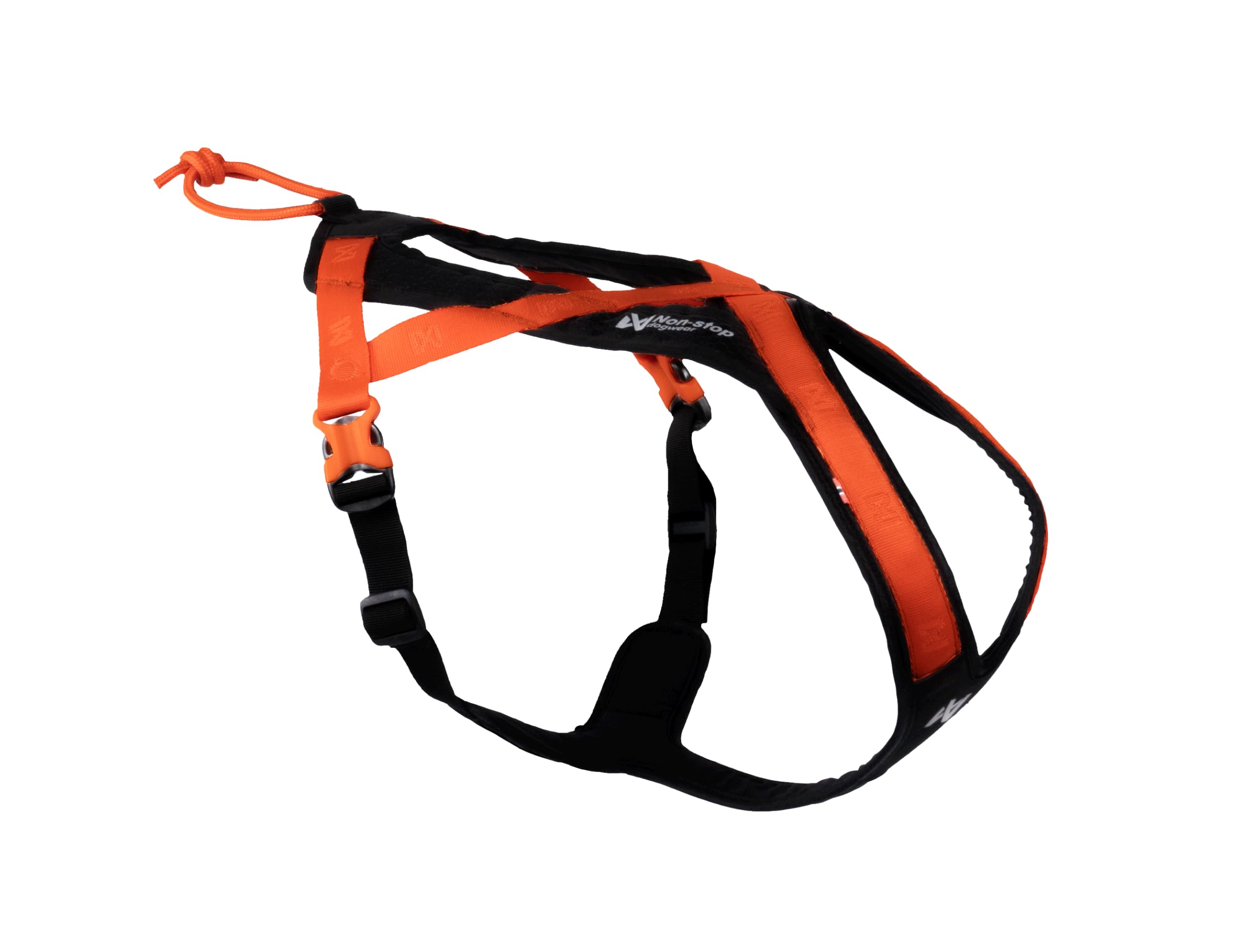 Hundegeschirr Rush Harness, Orange/Schwarz (5)