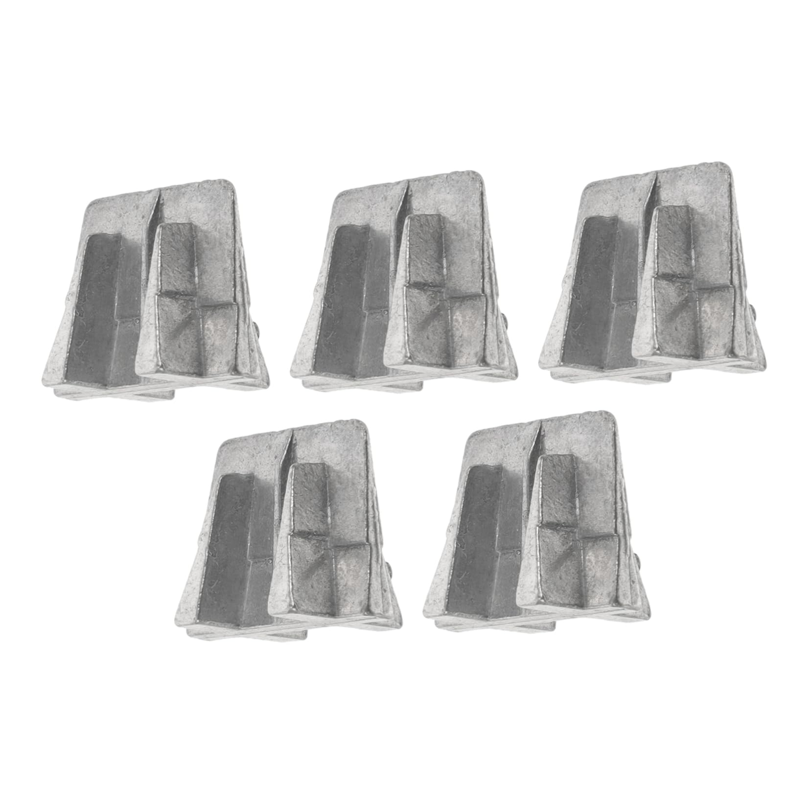 BUTIFULSIC Firefighter Aluminum Wedge Tool Small Hammer Handle Wedges Metal Axe Supplies