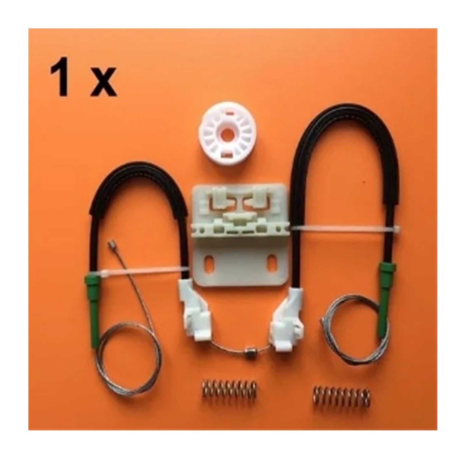 SAMWDK Glass Lifter for Land for Rover for Freelander Window Regulator Repair Kit with Cables- Rear Left 1996 1997 1998 1999 2000 2001 2002 2003 2004 2005-2006 Car Window Regulator