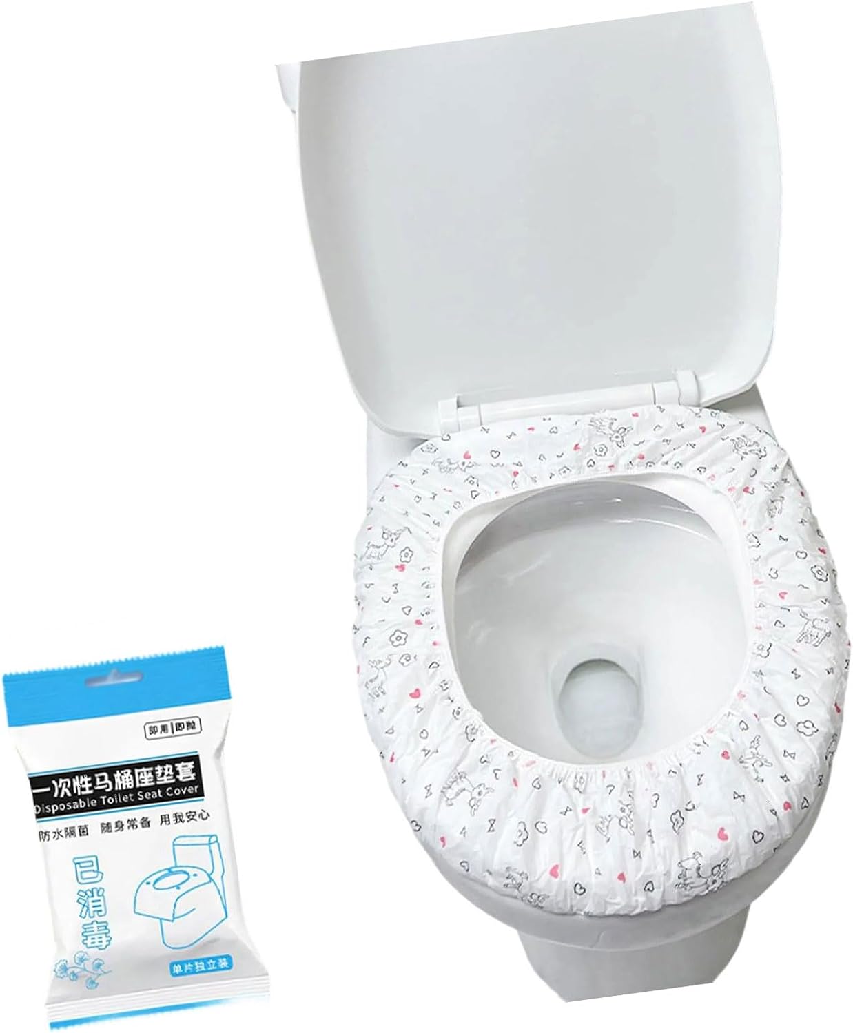 100Pcs Travel Friendly Single Uses Toilet Seat Covers For Pregnant Women And Hygiene Sensitive Users In Public Space Travel Toilet Seat Cover