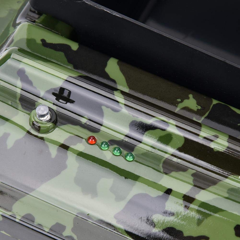 Fish Bait Boat, 500m Telecomando RC Esca da Pesca Bait Boat Wireless Night Fish Finder con Luce a LED(Unione Europea)