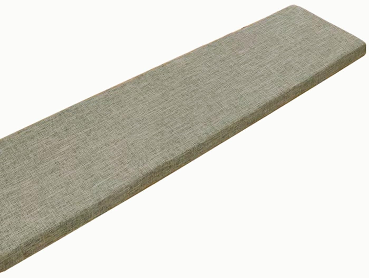 Coussin antidérapant pour banc extérieur avec mousse haute densité 110 x 35 cm