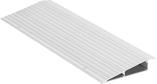 Rampa de umbral para puerta de 2" de altura Rampa de puerta de aluminio Rampa de entrada o para puertas con capacidad de carga de 800 lbs para
