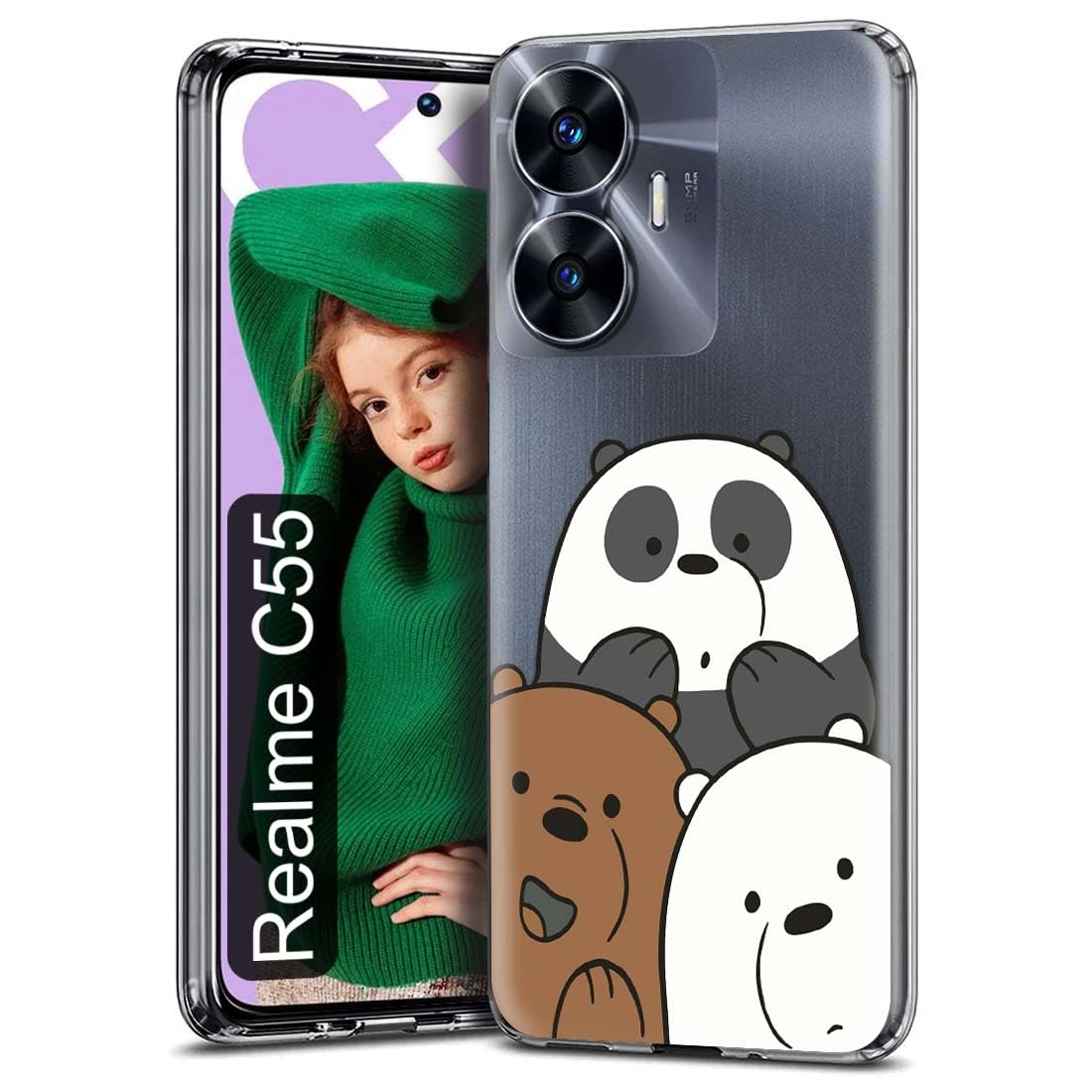 Fashionury TPU Designer Case for Realme Narzo N55/ Realme C55 Back Cover for Realme Narzo N55/ Realme C55 Printed Back Cover -D2068, Multi-Coloured (B0BZGZTXXH) Amazon Price History, Amazon Price Tracker