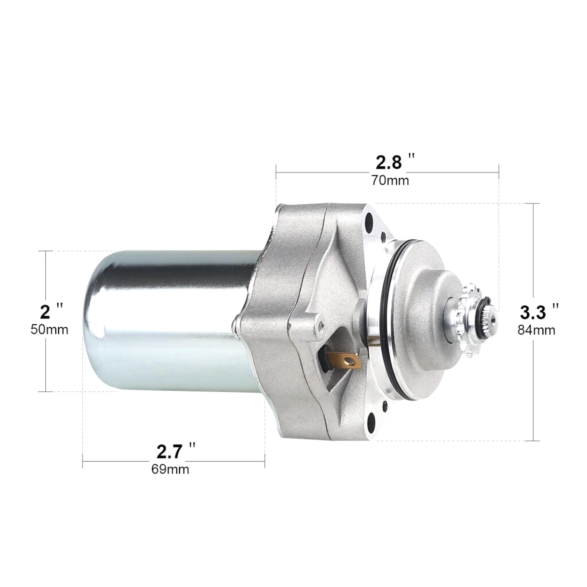 Amazon.co.jp: Deepa スーパーカブ50 AA01 セルモーター 70 C70 90