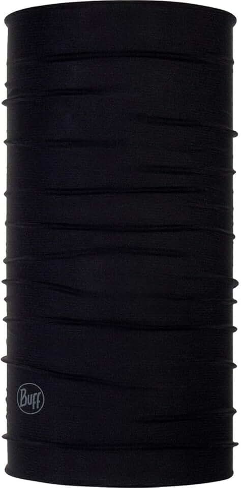 Buff CoolNet UV Neck Gaiter, UPF 50 Sun Protection, Breathable, Versatile, Quick Dry Face Mask, Solid Colors, Adult Size