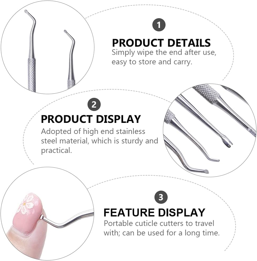 Lurrose 逆グリッププロファインポイントクラフトピンセット精密ピンセットステンレス鋼の精密ピンセットセットキューティキューティクルプッシャー趣味エレクトロニクスモデルメイキングジュエリーピッキングツール ファッション通販