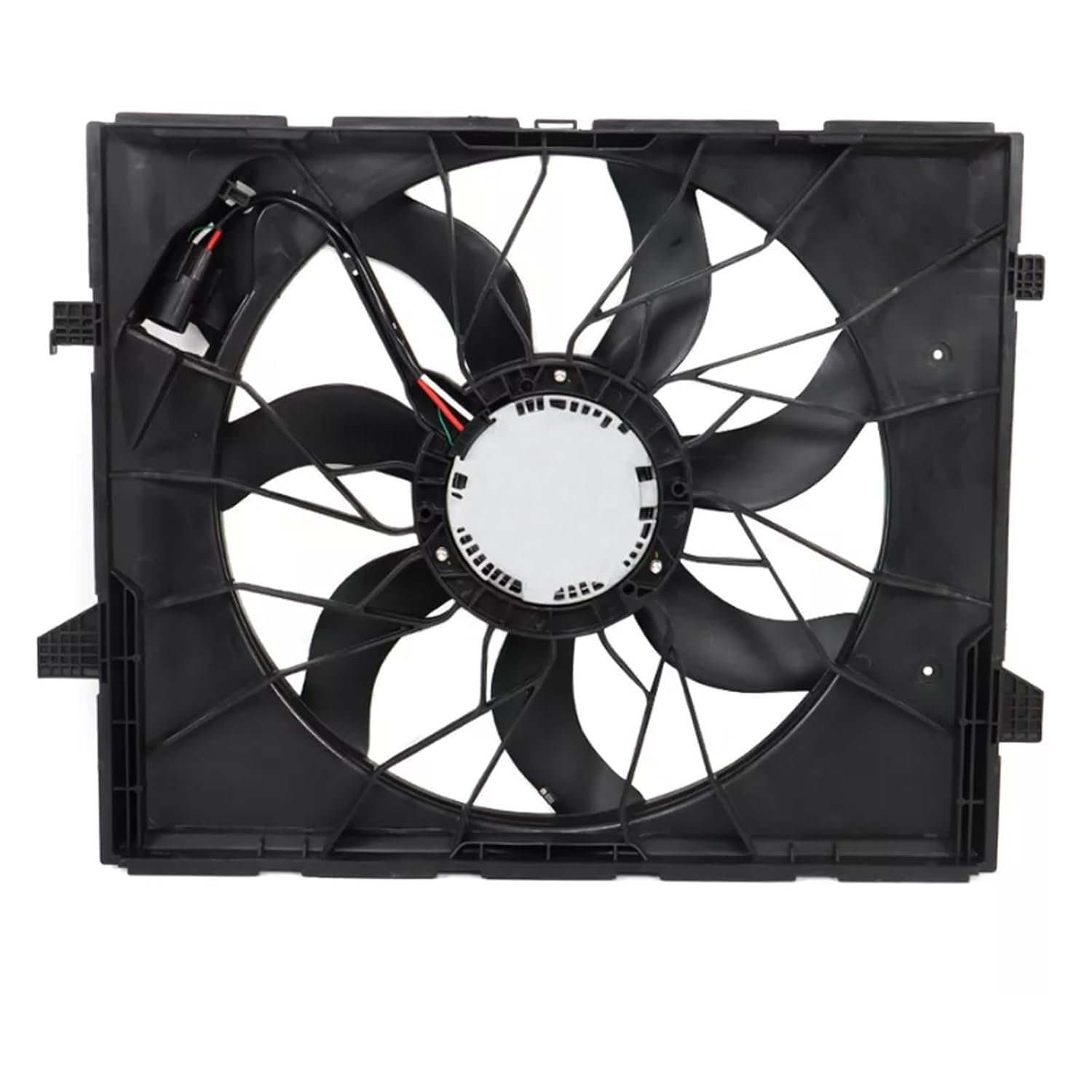 55038994AI Engine Radiator Cooling Fan Assembly Replacement for 2011-2013 Jeep Grand Cherokee Dodge Durango 3.6L 5.7L Part# 621134, CH3115175