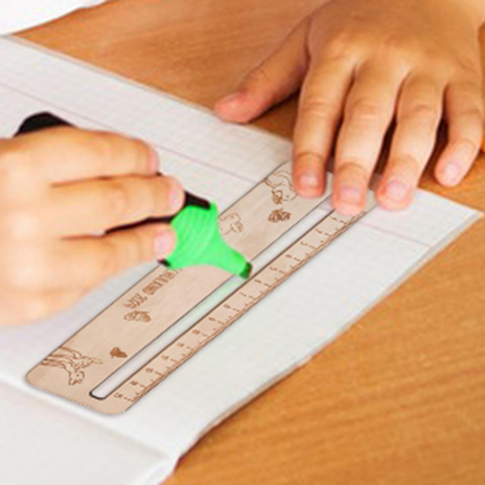 Dislesic Ruller Guided Reading Tools Wooden Reading Tracking Strips - Guided Reading ...