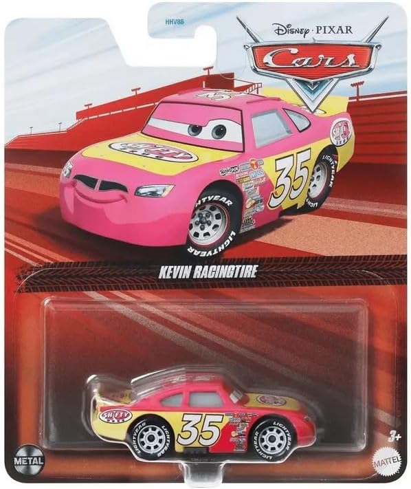 Hot Wheels Monster Trucks Pixar Cars Kevin Racingtire, Metal 1:55 Scale