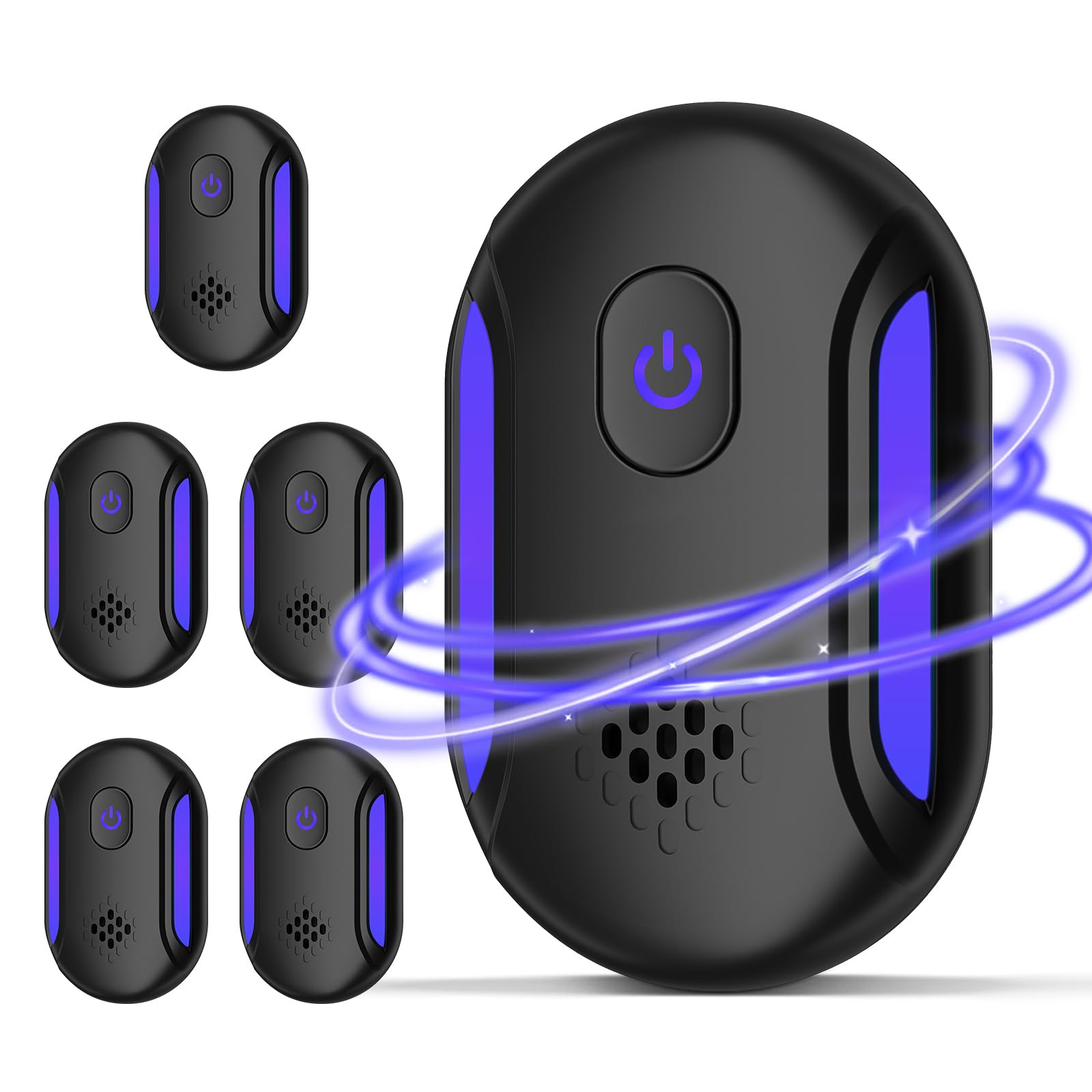 2024 Upgraded Ultrasonic Insect Repeller, Indoor Repellent 6 Packs, Electronic Plug in Pest Control for Roach, Ant, Rodent, Mouse, Bugs, Mosquito, Spider Repellent for House, Garage, Warehouse