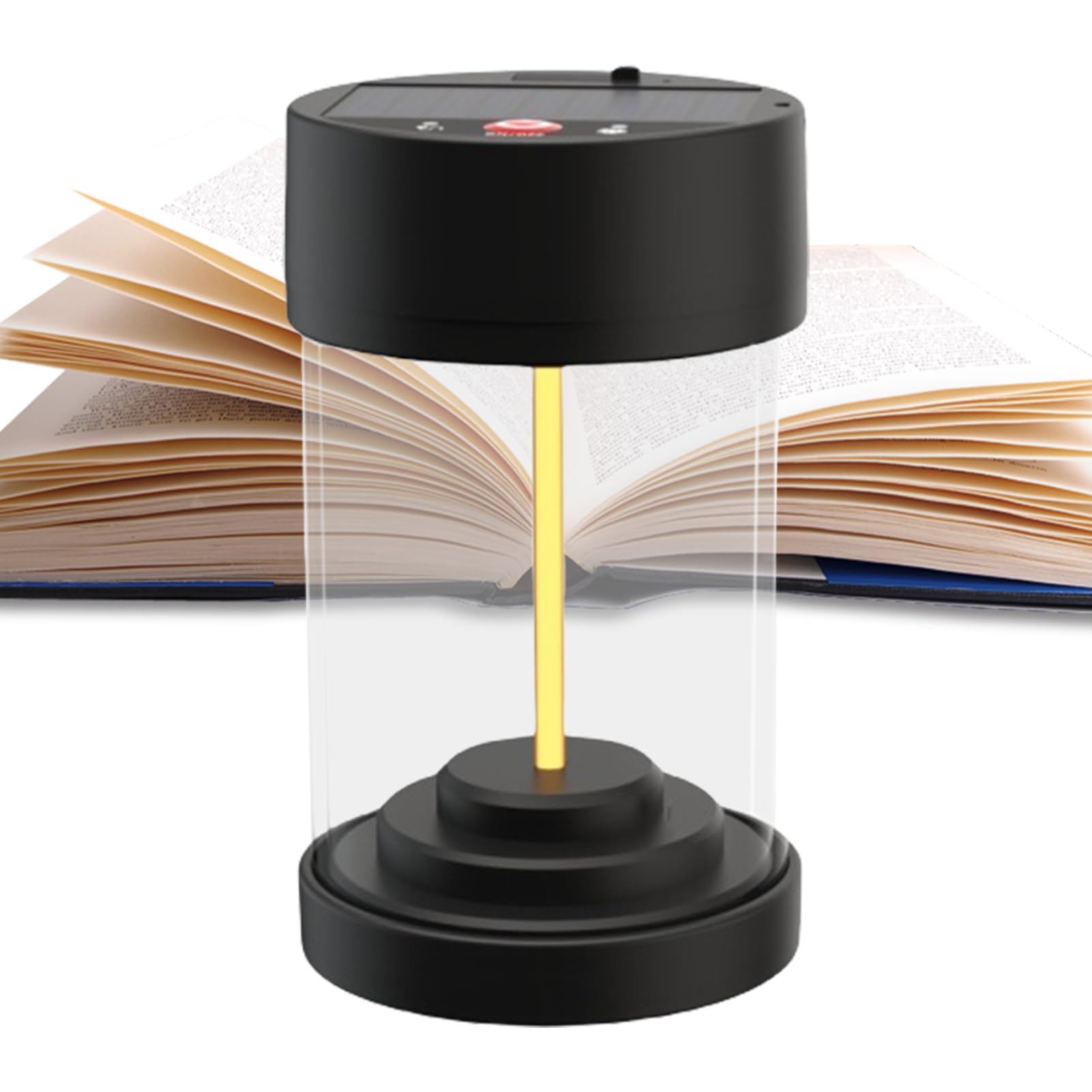 Lampe de camping solaire et rechargeable : éclairage extérieur 5 modes - 8