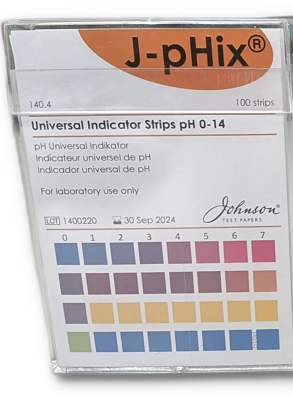 Johnson Universal Indicator Strips
