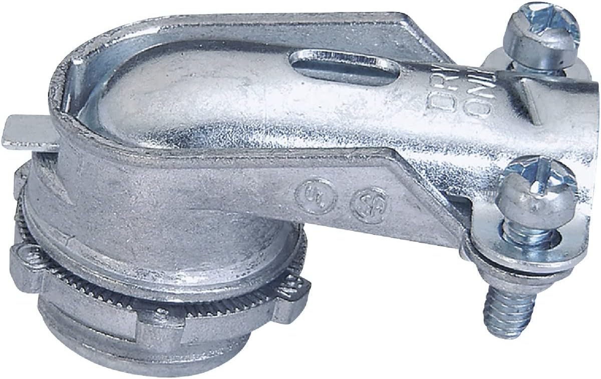 Gampak Flex Angle Connector 1/2 " Ul/Csa 90 Deg Bag