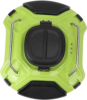Limpador de Piscina Robótico Automático, Limpador de Piscina Robótico Sem Fio 360 Graus de Limpeza Poderosa Reverso Automático para Pisos (plugue da ue)