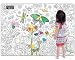 A Set of 4, Giant Wall Size Coloring Posters for Kids Coloring Book Wall Decals for Kids Room Décor, 29.9" X 21.2"(Nature)