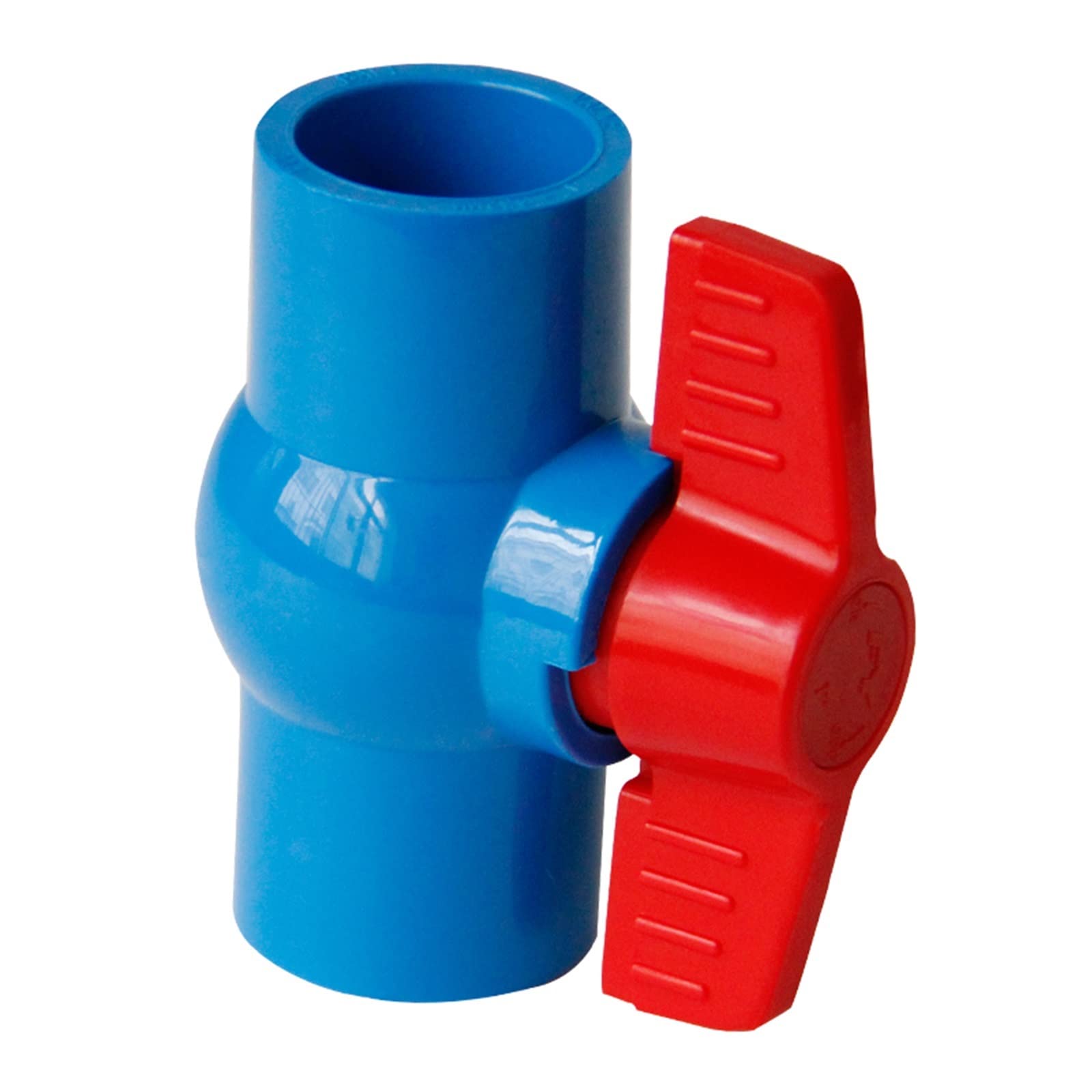 Vanne PVC 50mm bleu anti-fuite pour sécuriser le réservoir d'eau
