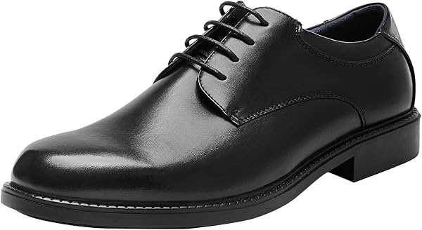Bruno Marc Men's Business Shoes Derby Lace-Up Shoes Suit Shoes Leather with…